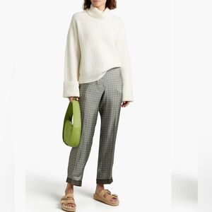 ARCH4
Greenwich ribbed-knit 100%cashmere turtleneck sweater